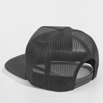 Plain Flat 5Panel Mesh Hat 5052