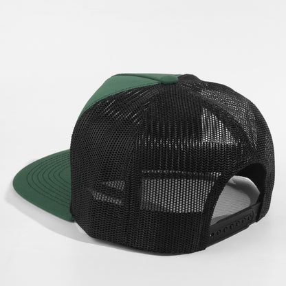 Plain Flat 5Panel Mesh Hat 5052