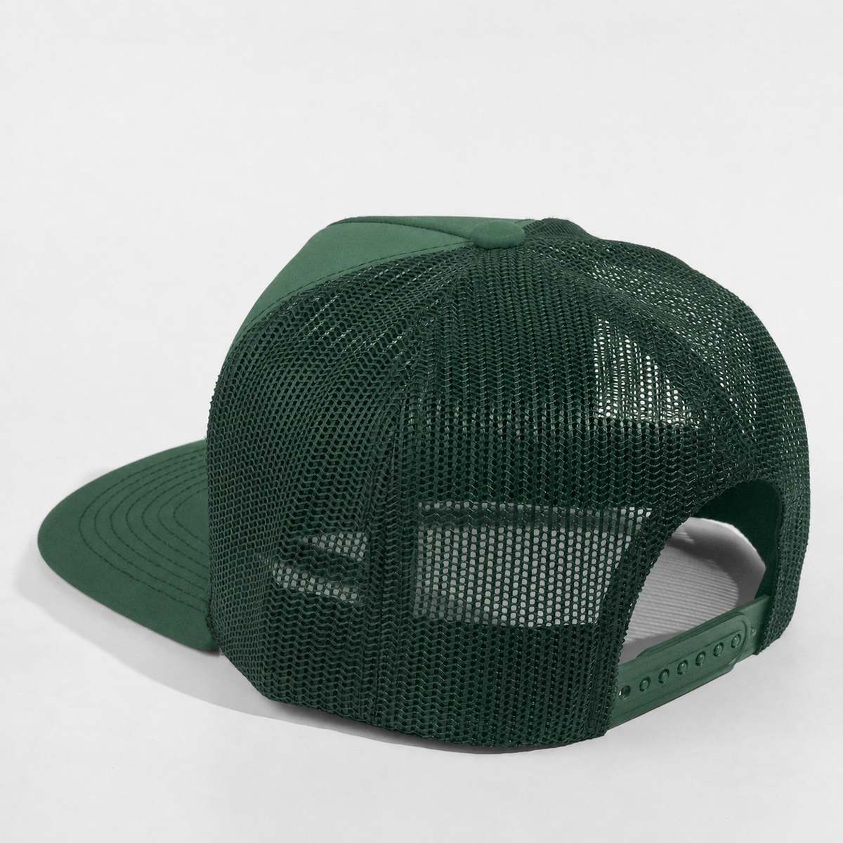 Plain Flat 5Panel Mesh Hat 5052
