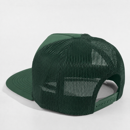Plain Flat 5Panel Mesh Hat 5052