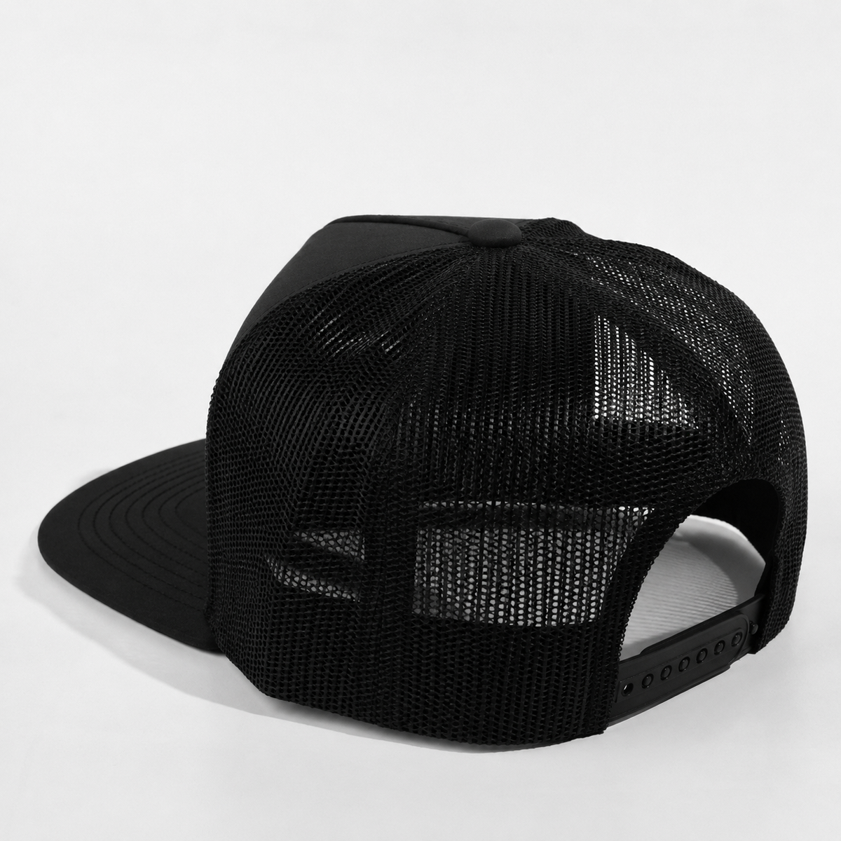 Plain Flat 5Panel Mesh Hat 5052