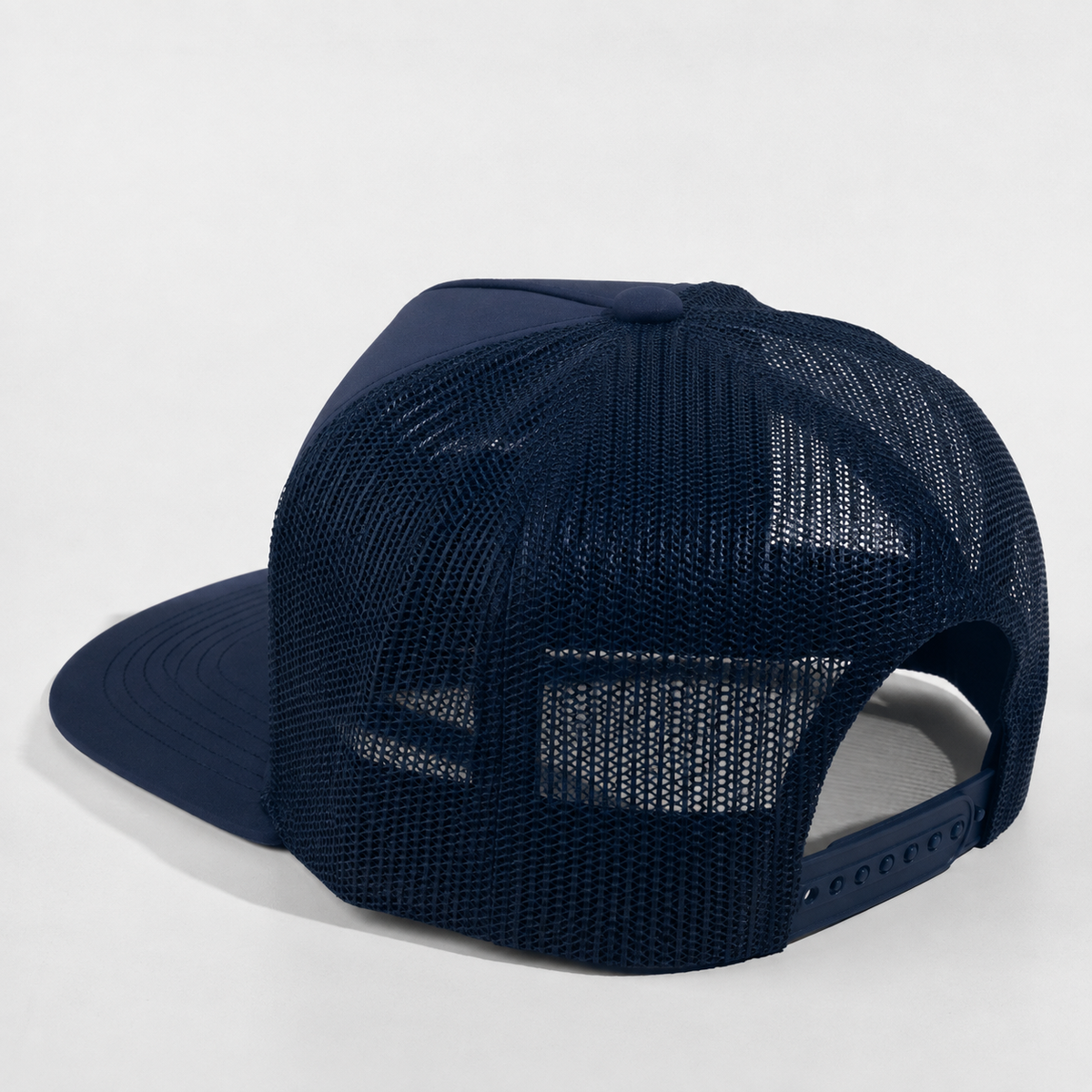 Plain Flat 5Panel Mesh Hat 5052
