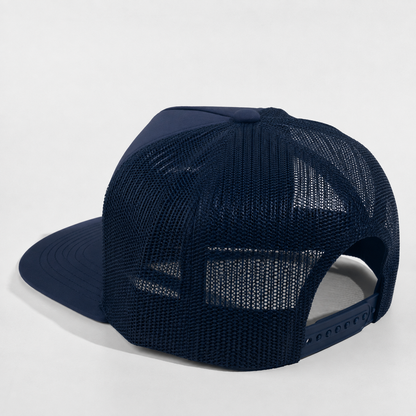 Plain Flat 5Panel Mesh Hat 5052