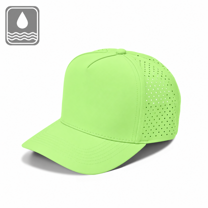 Plain Curve 5Panel Laser Hole Hat Water Repellent 5010