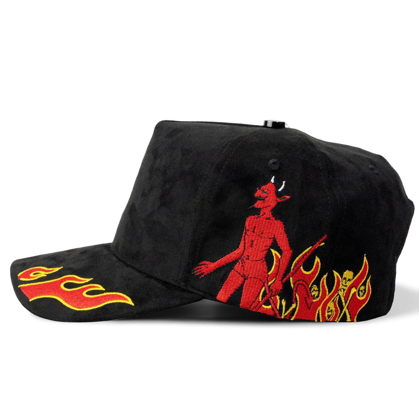 Plain Fancy Suede 5Panel Cap 5030 EL DIABLITO