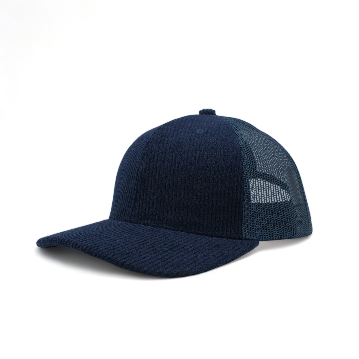 PLAIN CORDUROY PATTERN MESH HAT - PCOP