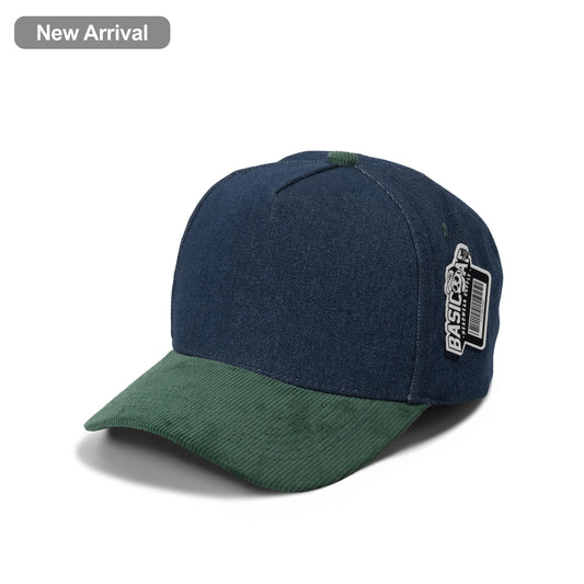 Plain Jean Corduroy Curve 5Panel Hat 5027