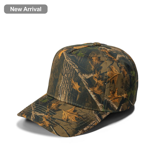 Plain Curve 5Panel Hat H.CAMO 5001H
