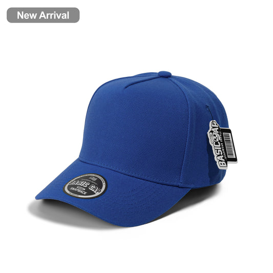 Plain 5Panel Wool Curve Hat 5011