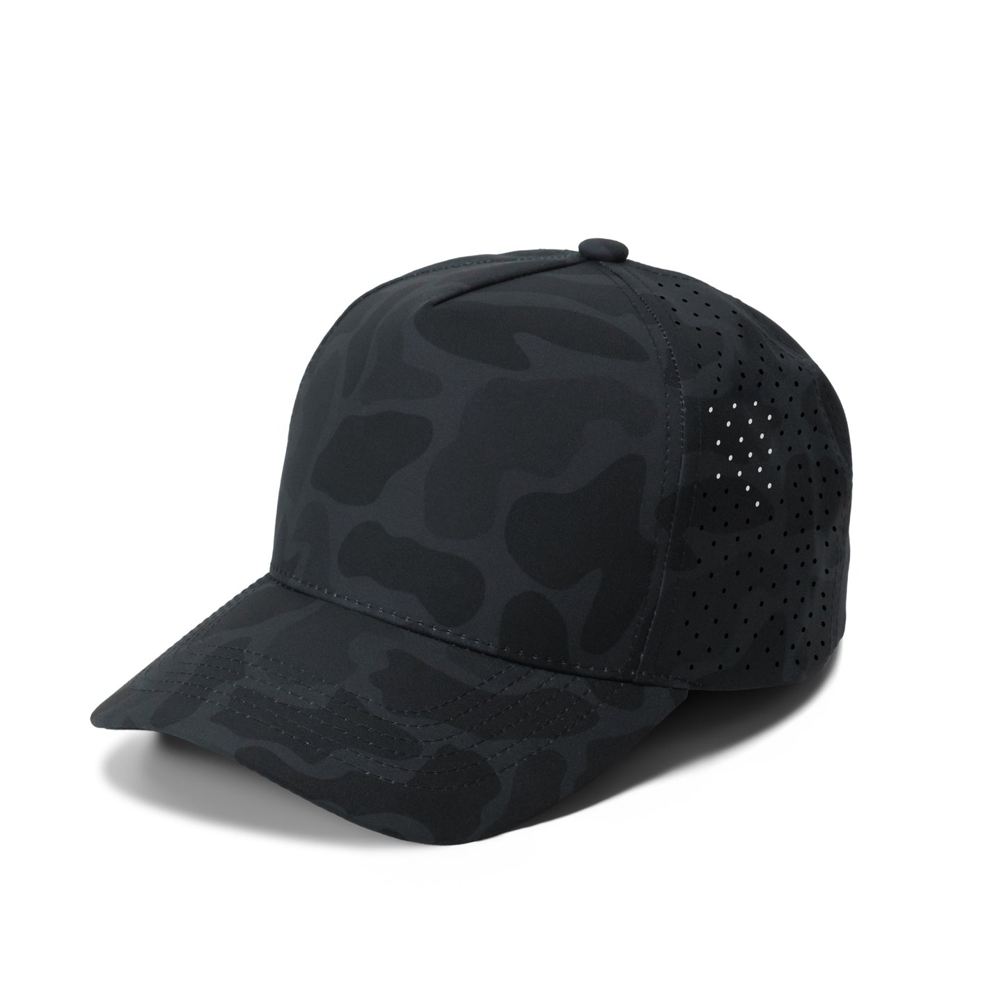 Plain 5Panel Duck Camo Curve Laser Hole 5025