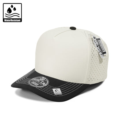 Plain Curve 5Panel Laser Hole Hat Water Repellent 5010