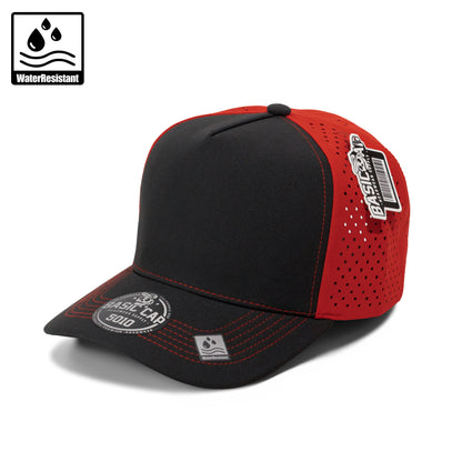 Plain Curve 5Panel Laser Hole Hat Water Repellent 5010