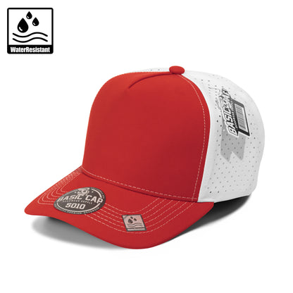 Plain Curve 5Panel Laser Hole Hat Water Repellent 5010