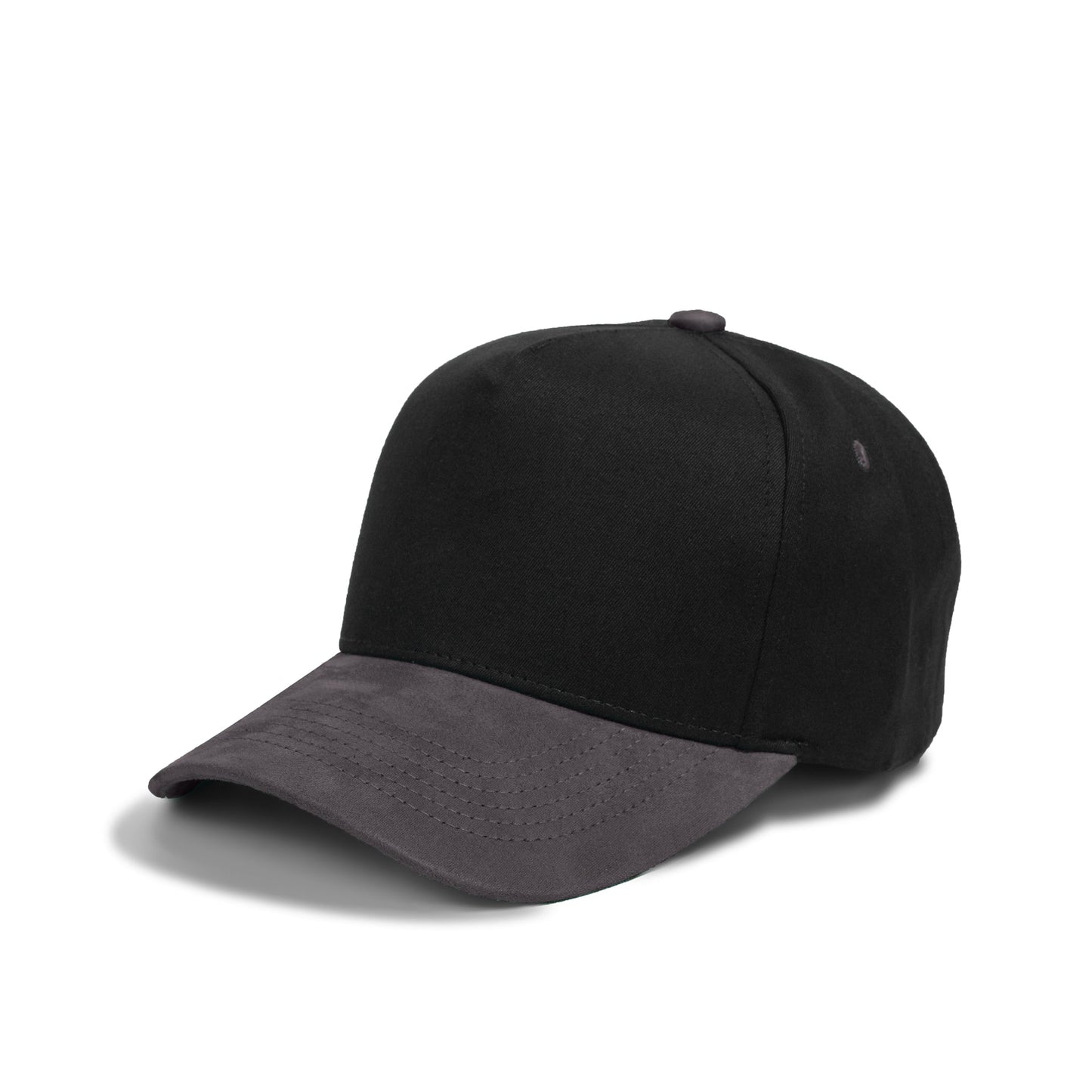 Plain 5Panel Cotton Suede Bill 5004-1
