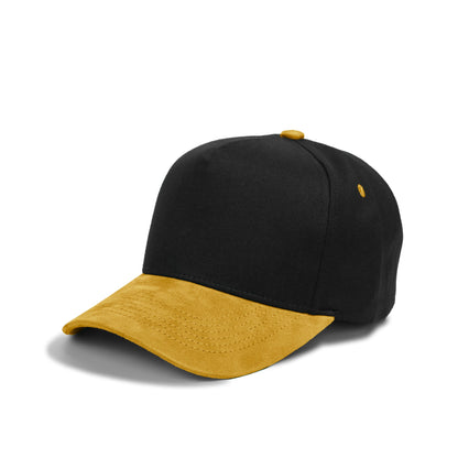 Plain 5Panel Cotton Suede Bill 5004-1