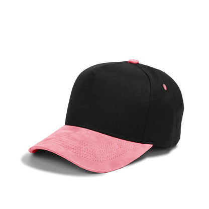 Plain 5Panel Cotton Suede Bill 5004-1