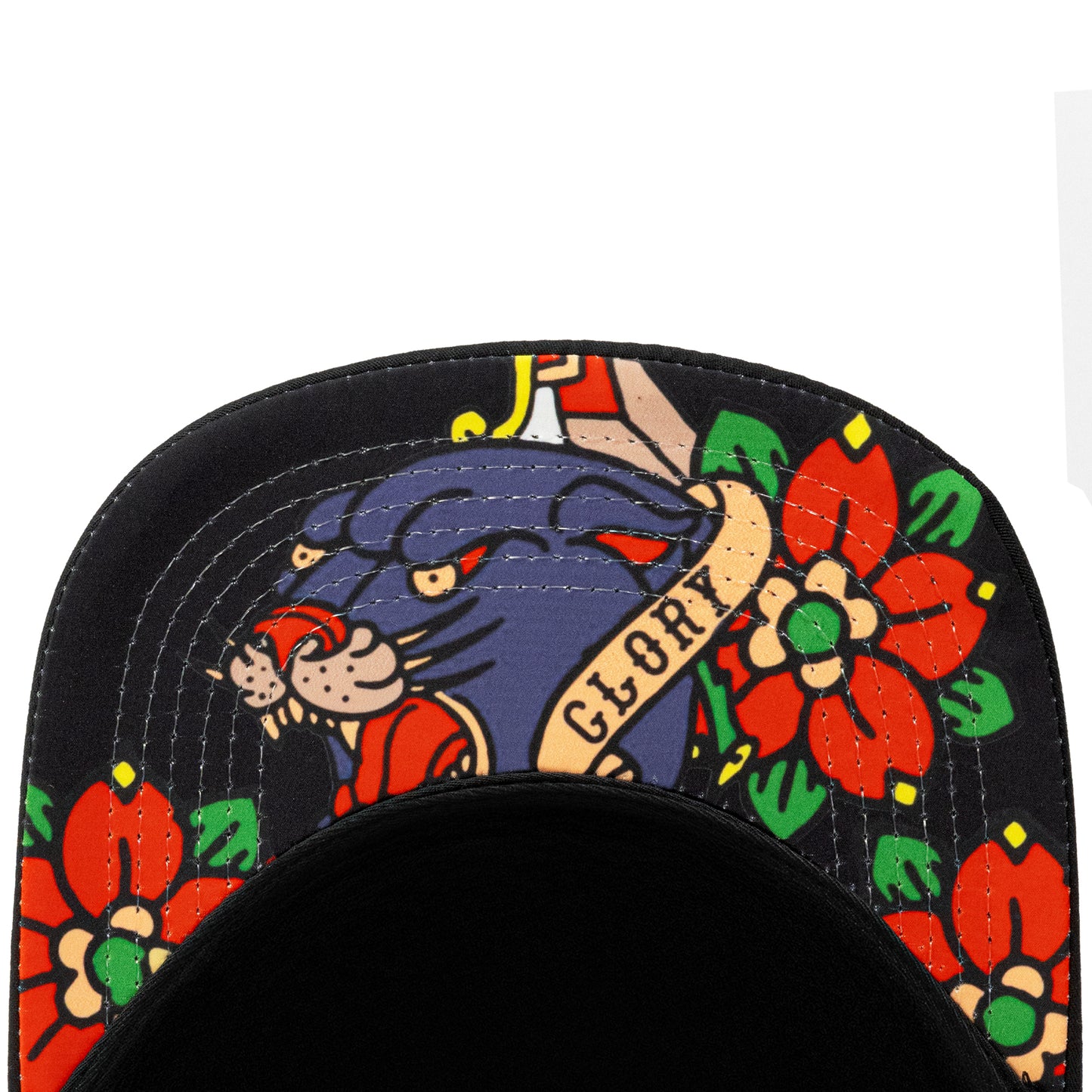 Plain 5Panel Under Brim Design 5022