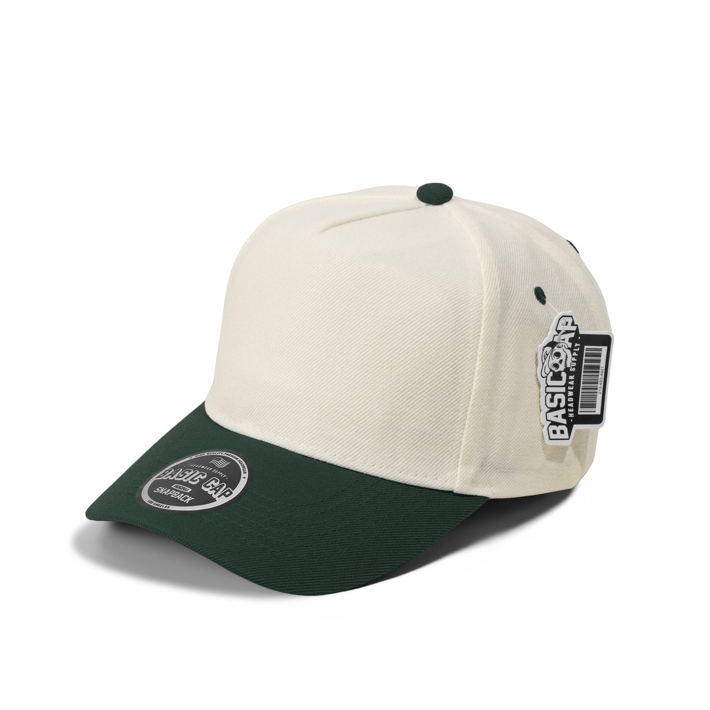 Plain 5Panel Wool Curve Hat 5011