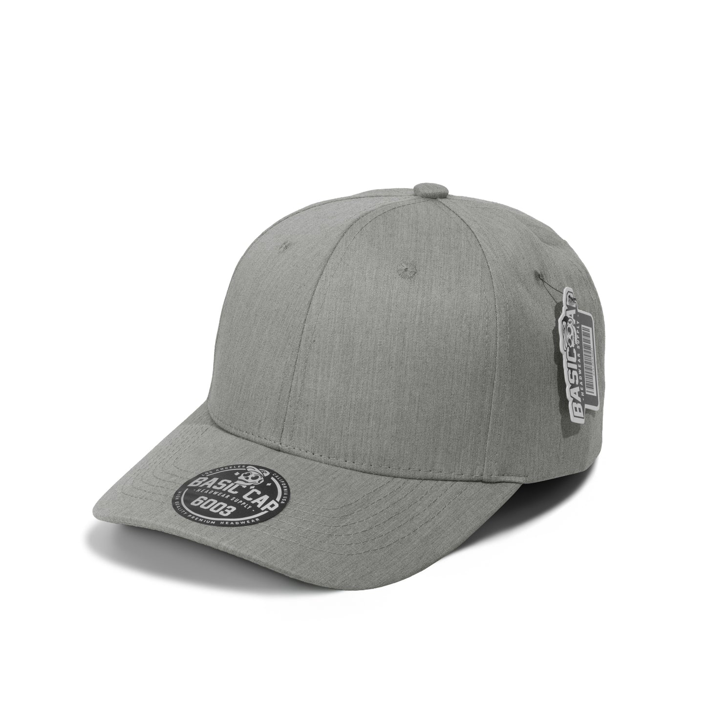 Plain Curve 6Panel Hat 6003