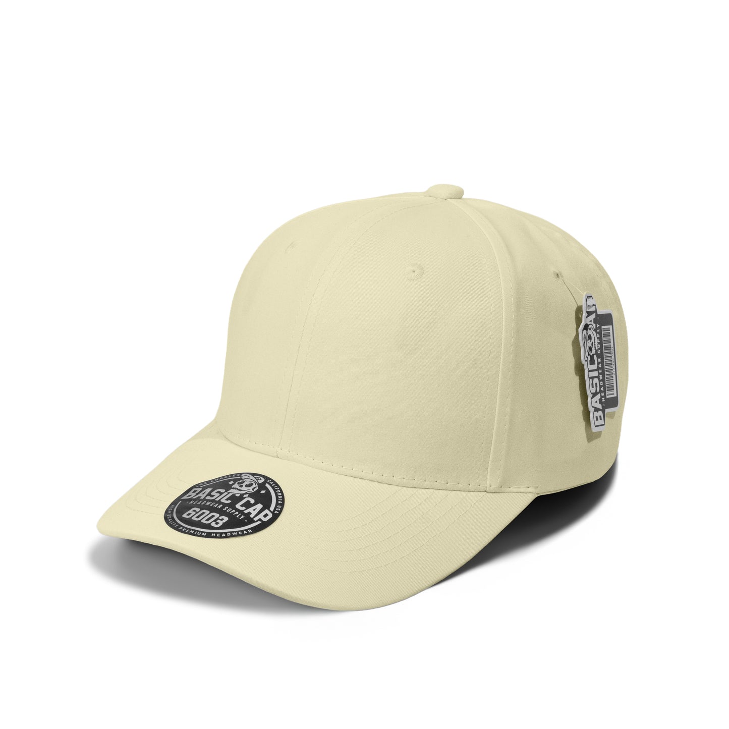 Plain Curve 6Panel Hat 6003