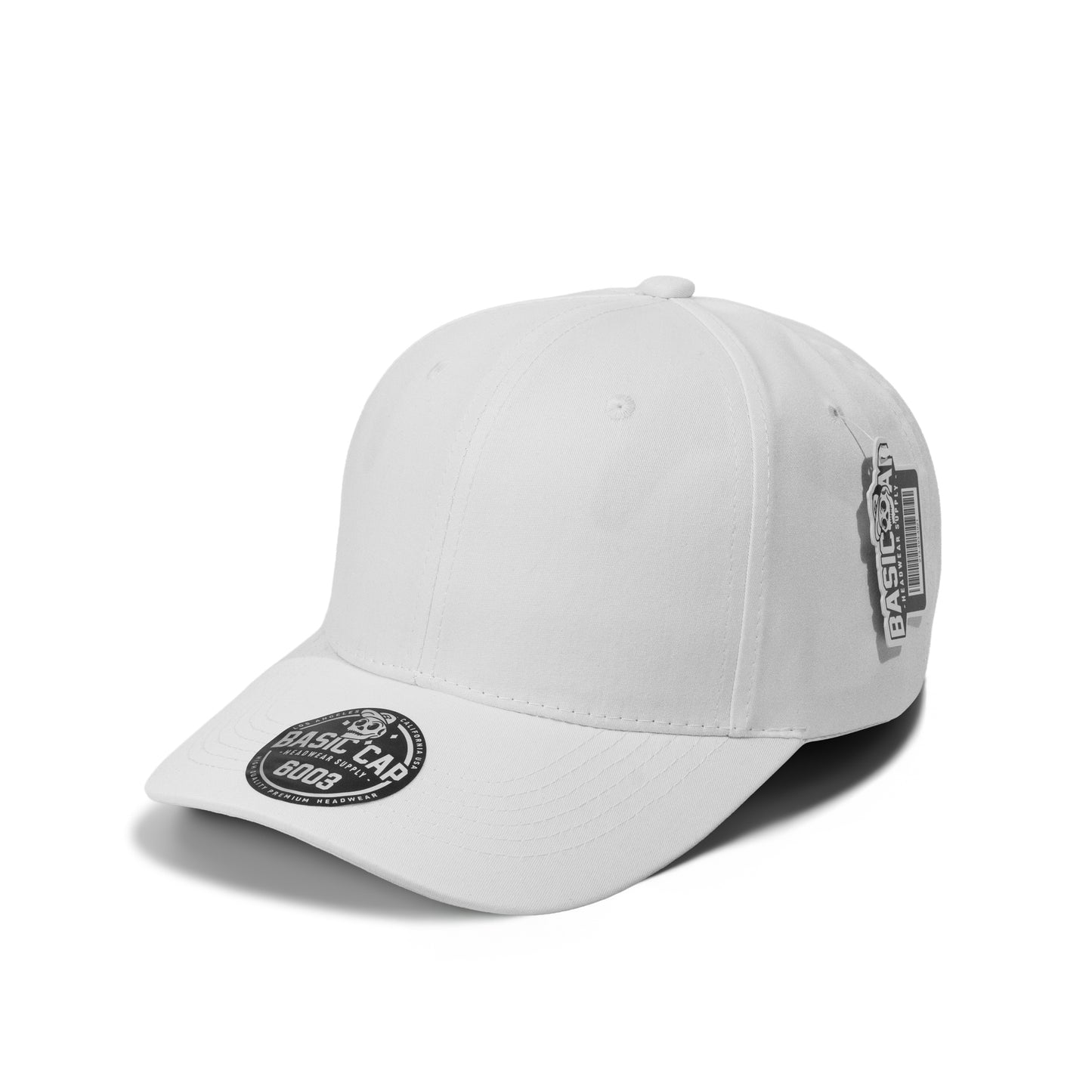 Plain Curve 6Panel Hat 6003