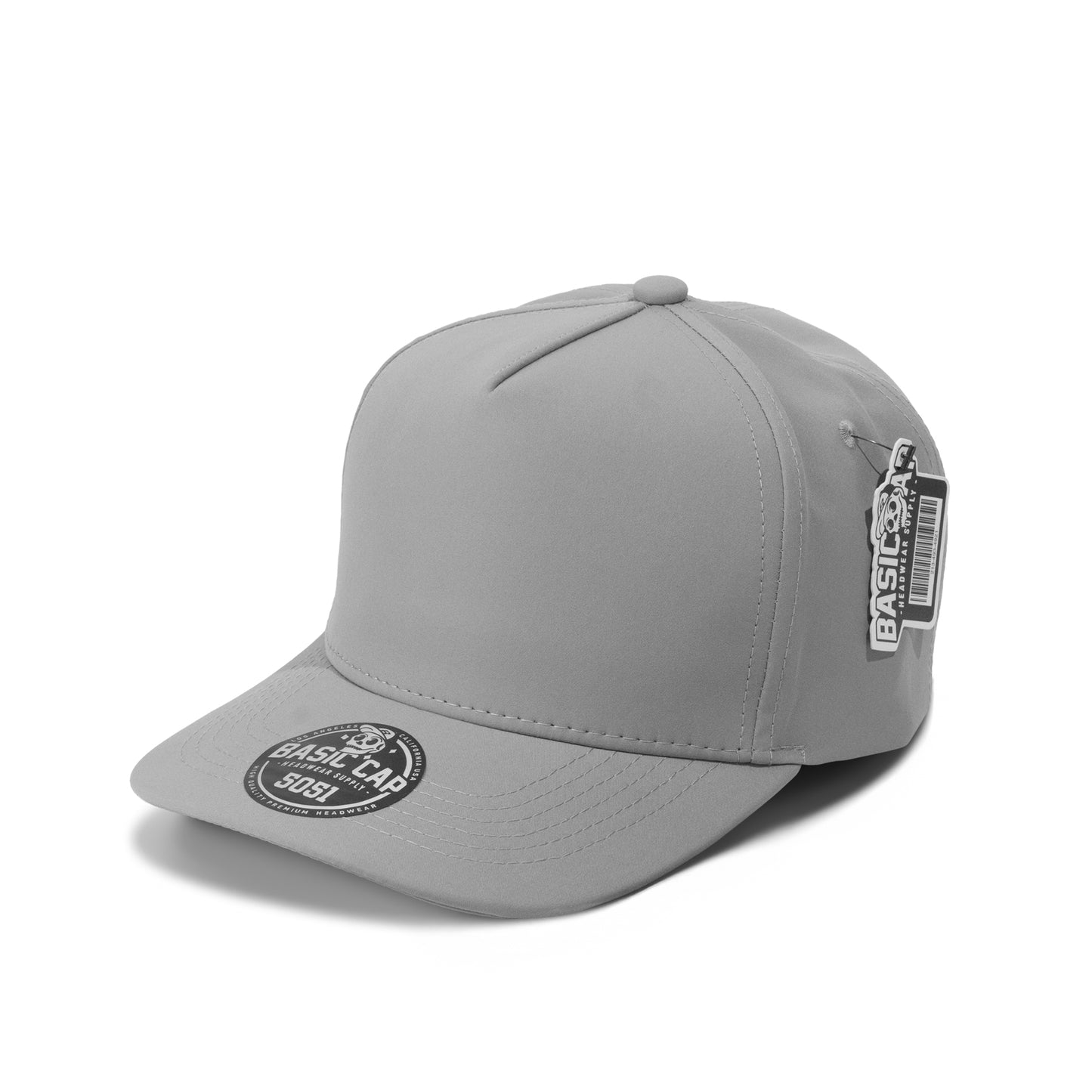 Plain Slight Curve 5Panel Hat 5051