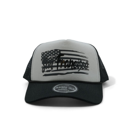 DESIGN USA FLAG FORM TRUCKER - DS06