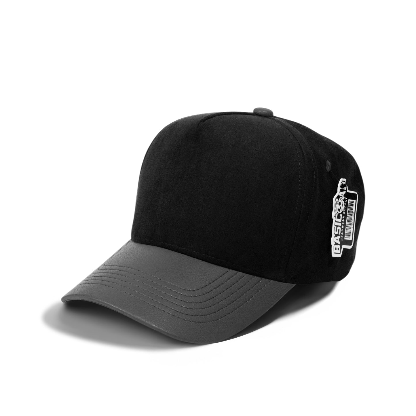 Plain 5Panel Suede PU Leather 5056