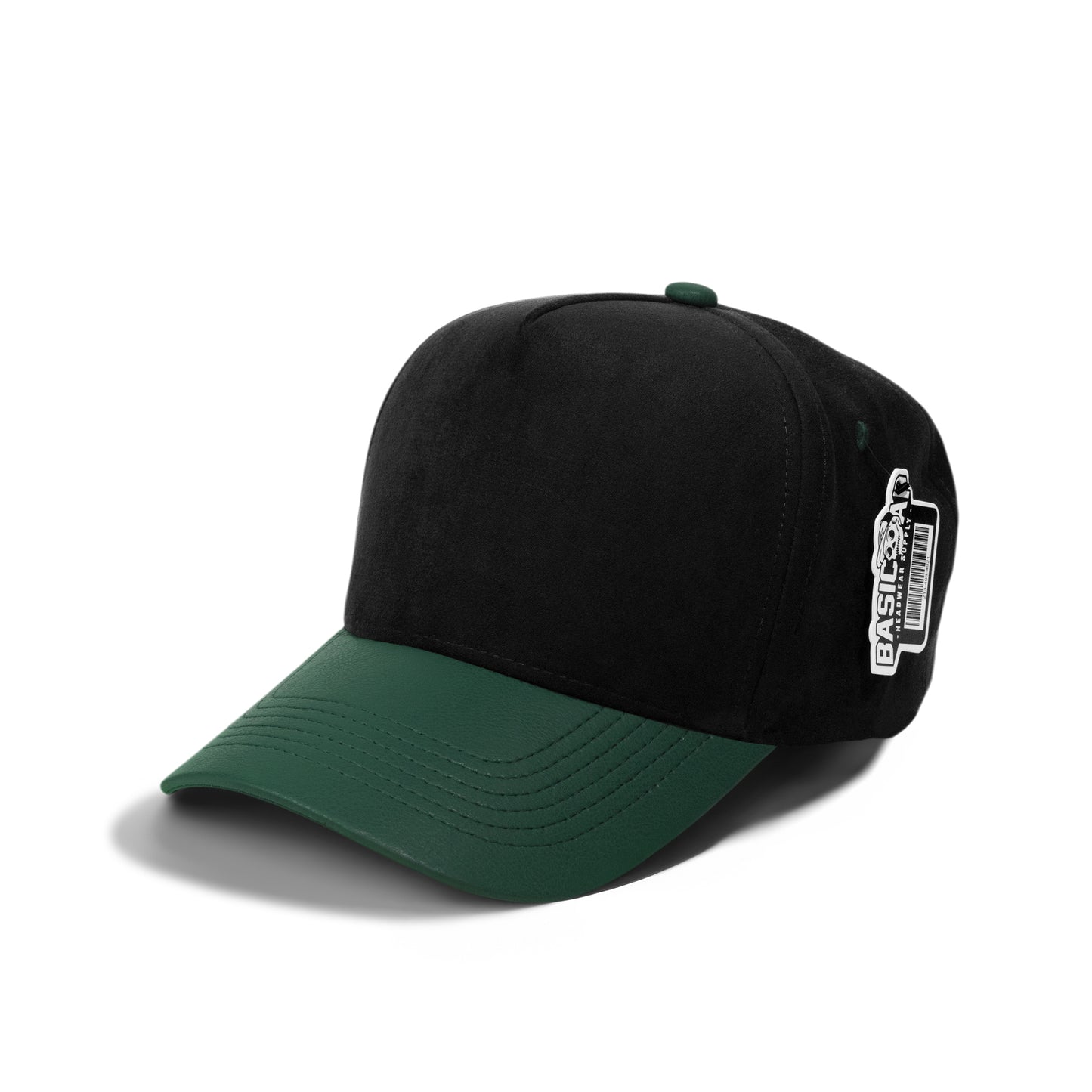 Plain 5Panel Suede PU Leather 5056