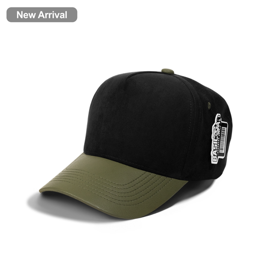 Plain 5Panel Suede PU Leather 5056