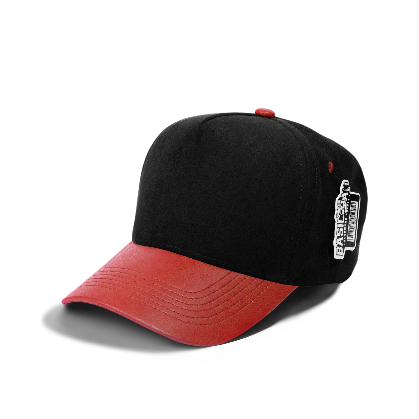 Plain 5Panel Suede PU Leather 5056