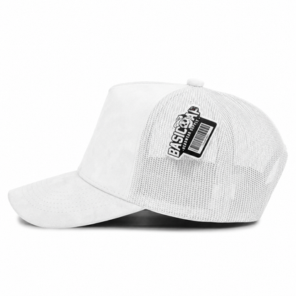 Plain 5Panel Suede Curve Mesh 5005