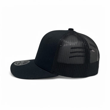 Plain Slight Curve 6Panel Mesh Hat 6001