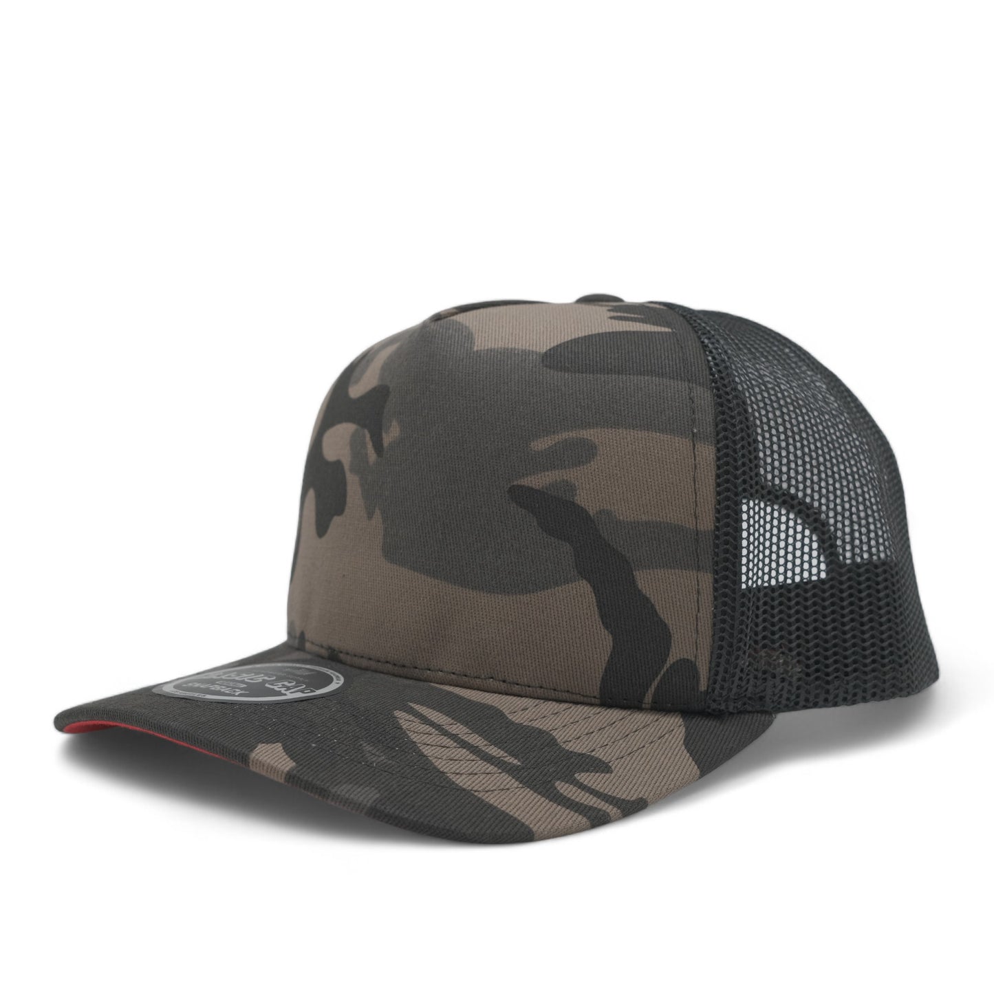 PLAIN CURVE 5PANEL CAMO PATTERN MESH - P5CCM