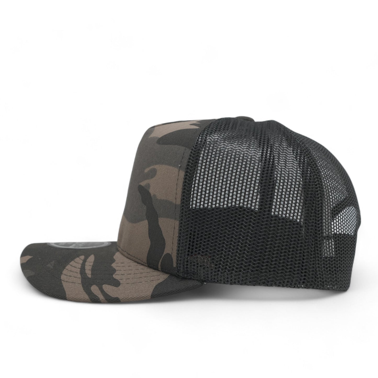 PLAIN CURVE 5PANEL CAMO PATTERN MESH - P5CCM