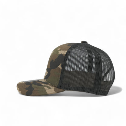 PLAIN CURVE 6PANEL JUNIOR MESH - P6JM