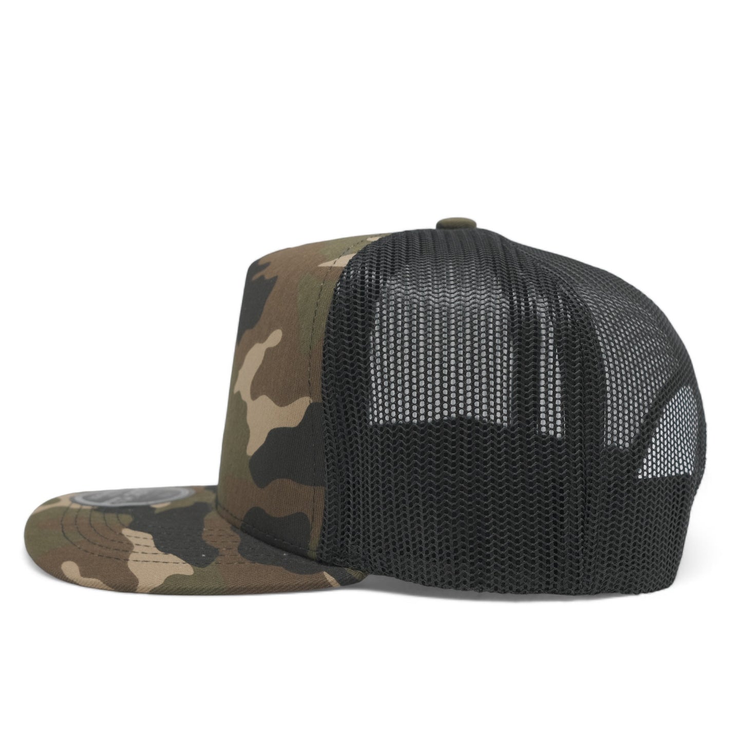 PLAIN CURVE 5PANEL UNDER MEXICO PRINTED MESH HAT - P5MM