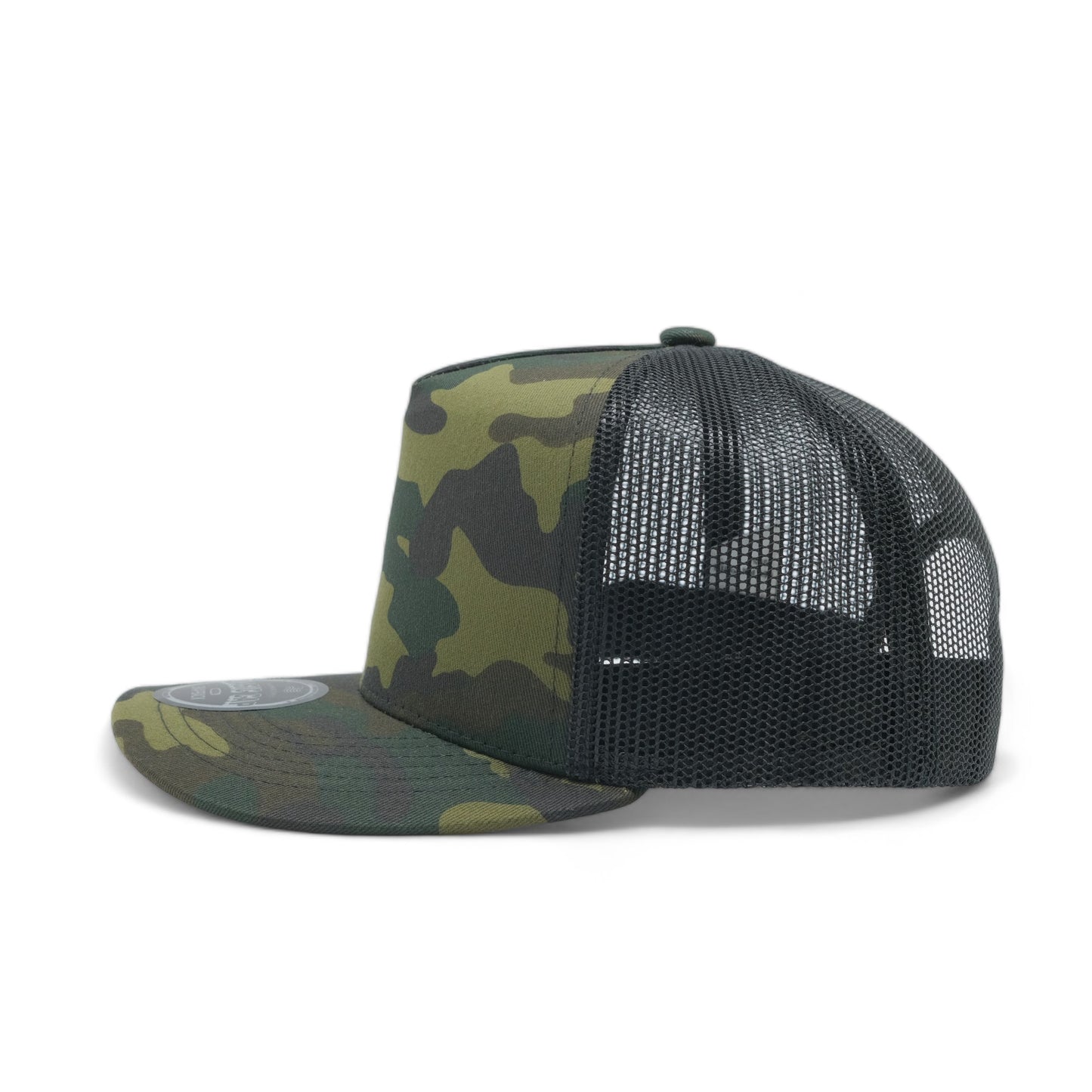 PLAIN CURVE 5PANEL UNDER MEXICO PRINTED MESH HAT - P5MM