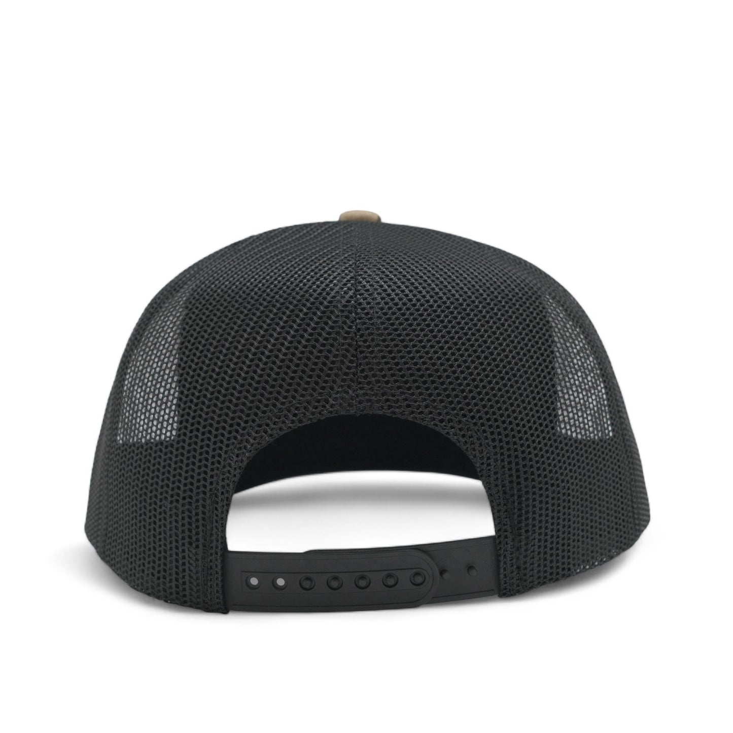 PLAIN CURVE 5PANEL UNDER USA PRINTED MESH HAT - P5MU