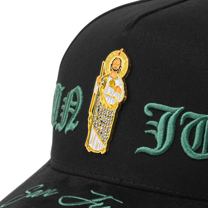San Judas 5panel Suede Snapback
