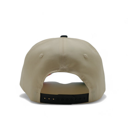 PLAIN CURVE 5PANEL UNDER MEXICO PRINTED HAT - P5CUM