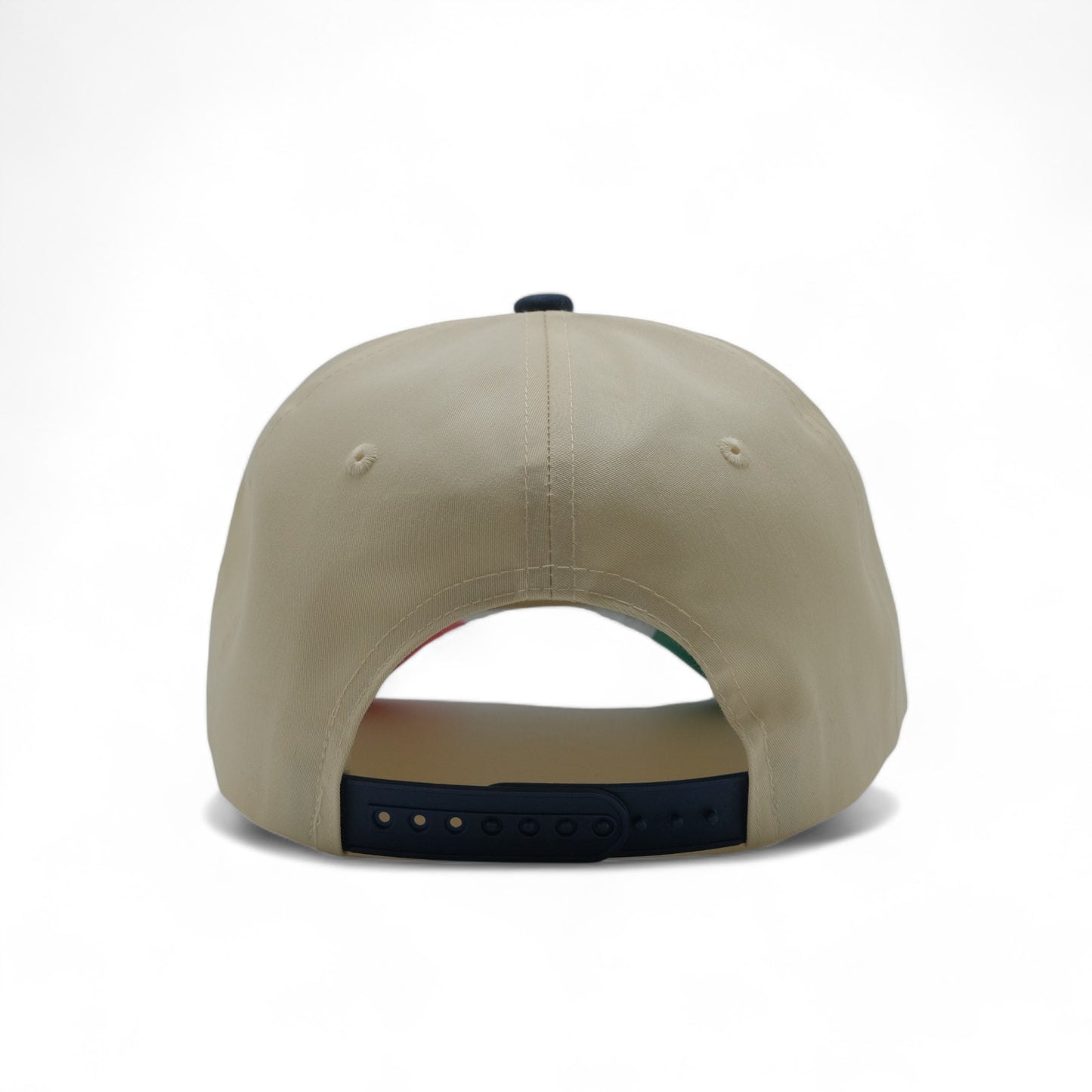 PLAIN CURVE 5PANEL UNDER MEXICO PRINTED HAT - P5CUM