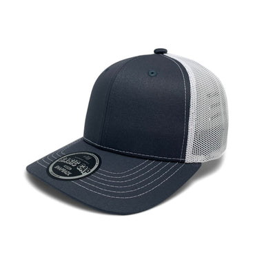 Plain Slight Curve 6Panel JUNIOR Mesh Hat 6009