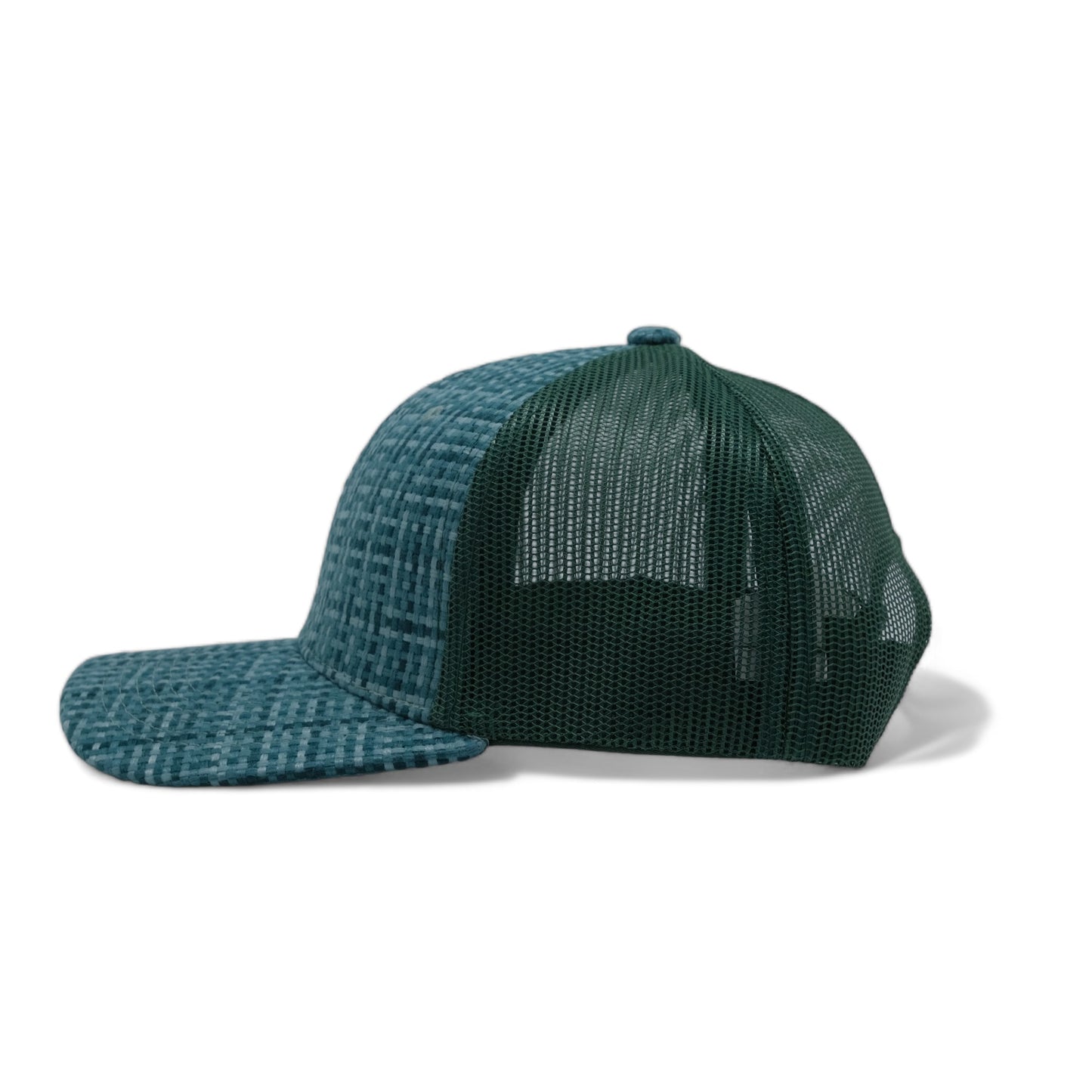 PLAIN CHECK PATTERN MESH HAT - PCP