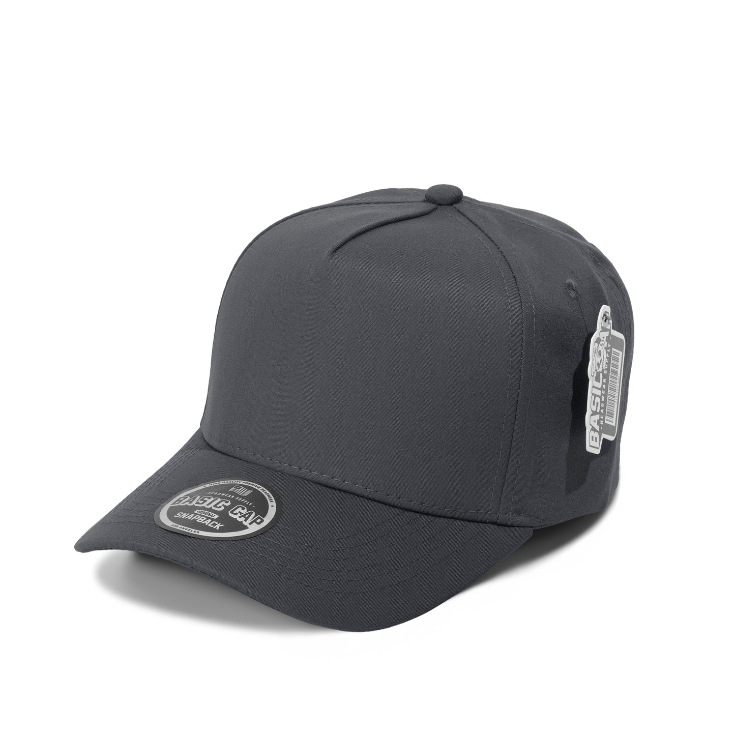 Plain Curve 5Panel Hat 5001