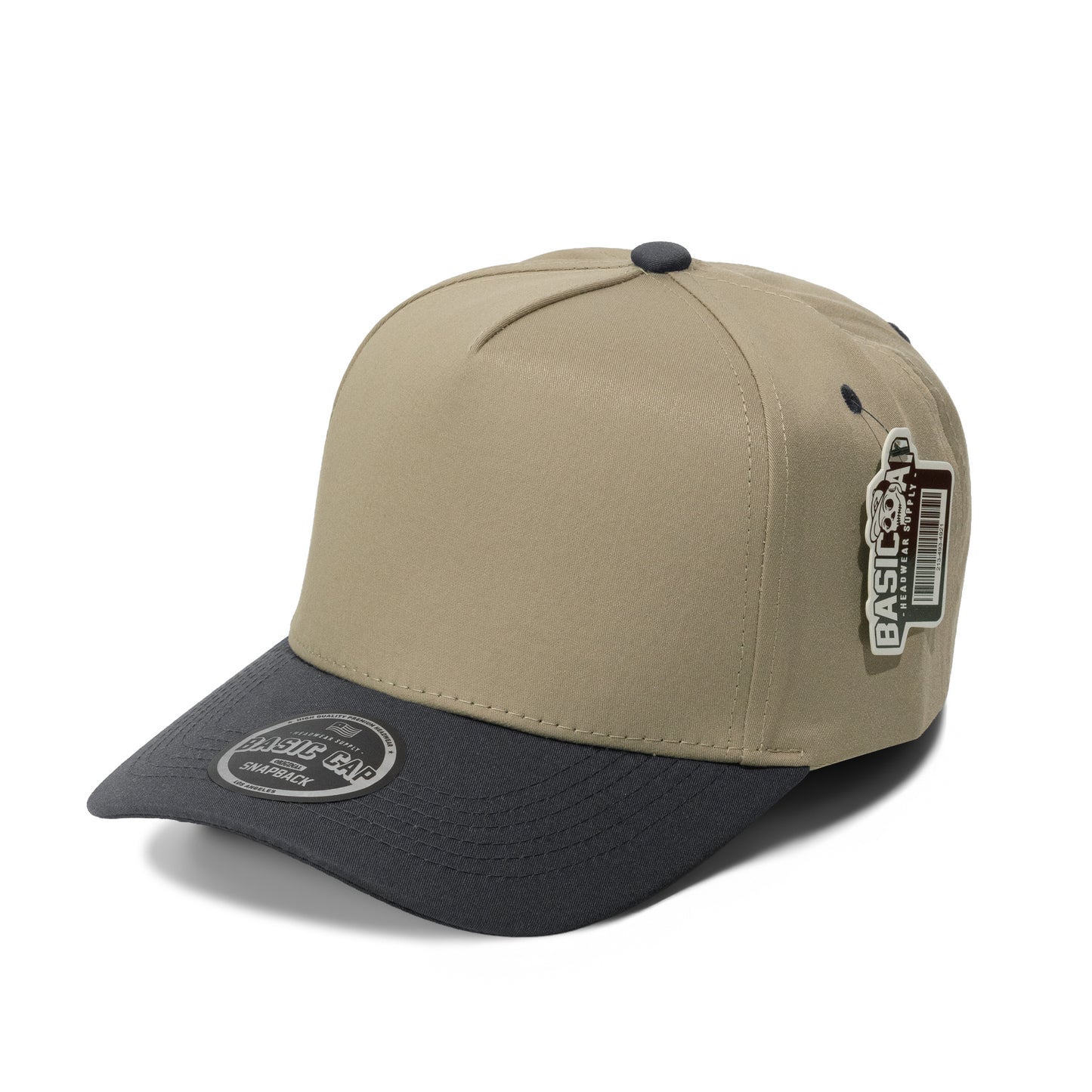 Plain Curve 5Panel Hat 5001
