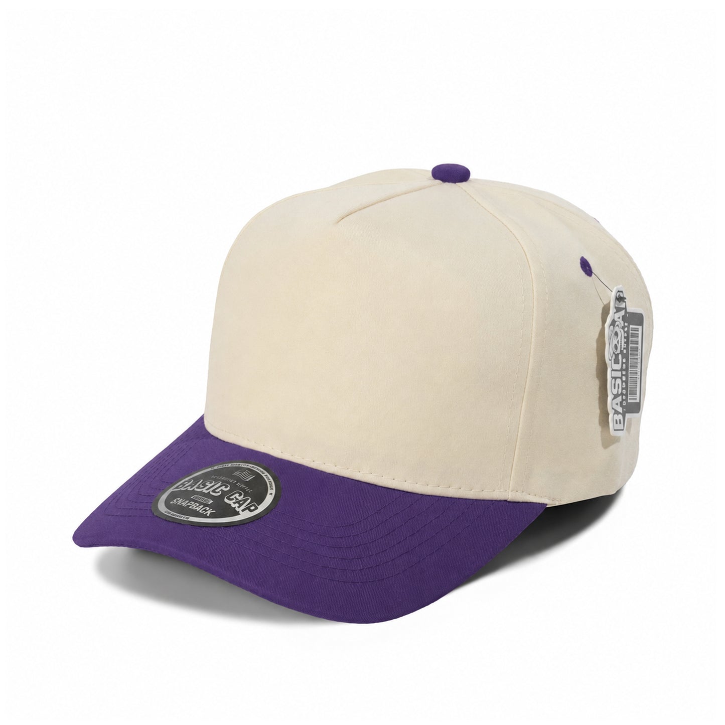 Plain Curve 5Panel Hat 5001