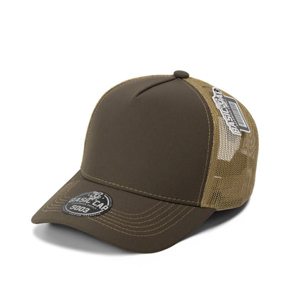Plain 5Panel Curve Mesh 5003