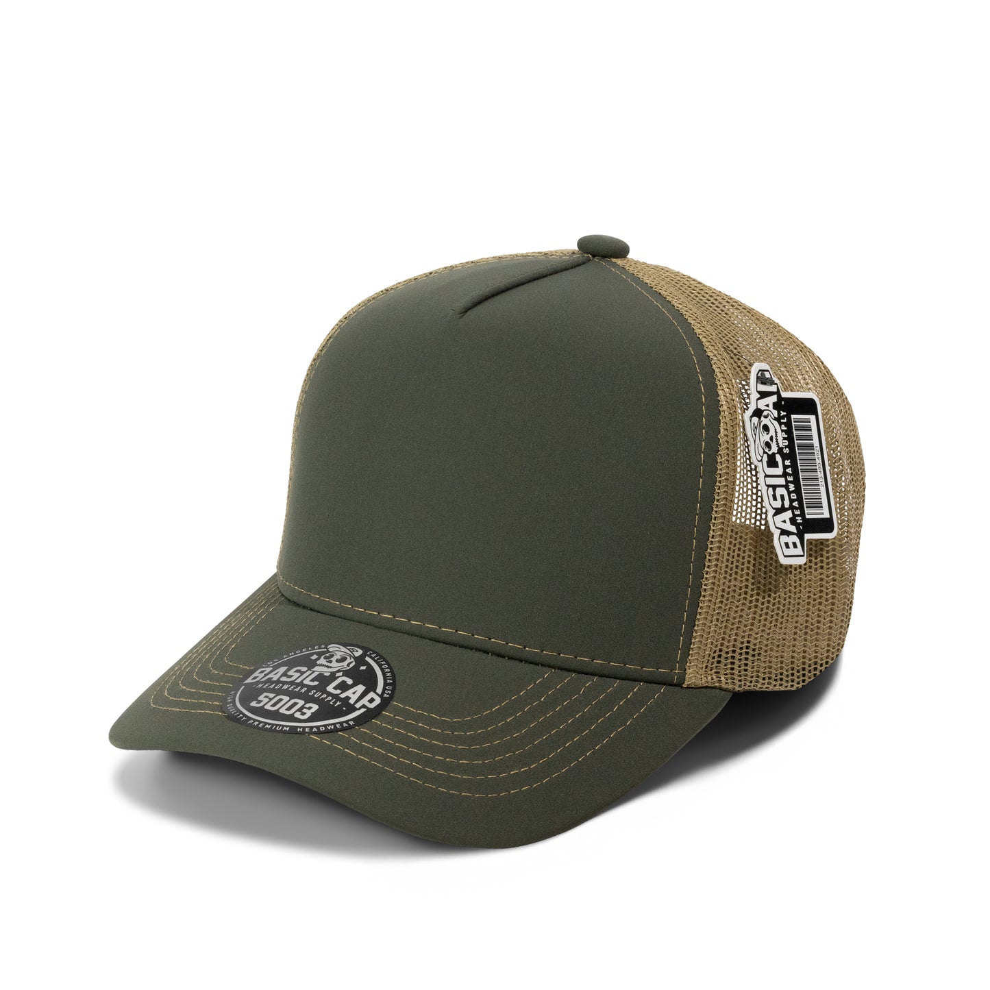 Plain 5Panel Curve Mesh 5003