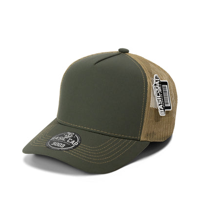 Plain 5Panel Curve Mesh 5003